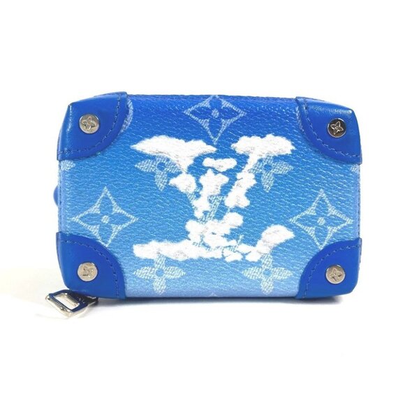 Louis Vuitton Handbags - LOUIS VUITTON M45440 Monogram-Clouds Soft Trunk-Necklace Wallet coin purse